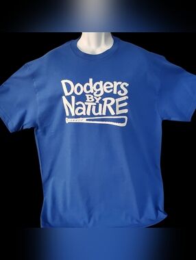 Los Angeles Dodgers By Nature ! Size XL. Optional Colors and Sizes Offered.